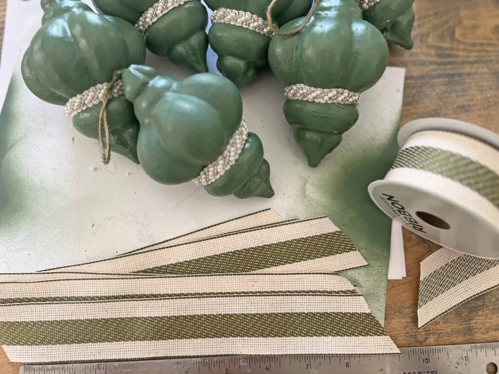 elegantly rustic ornament DIY