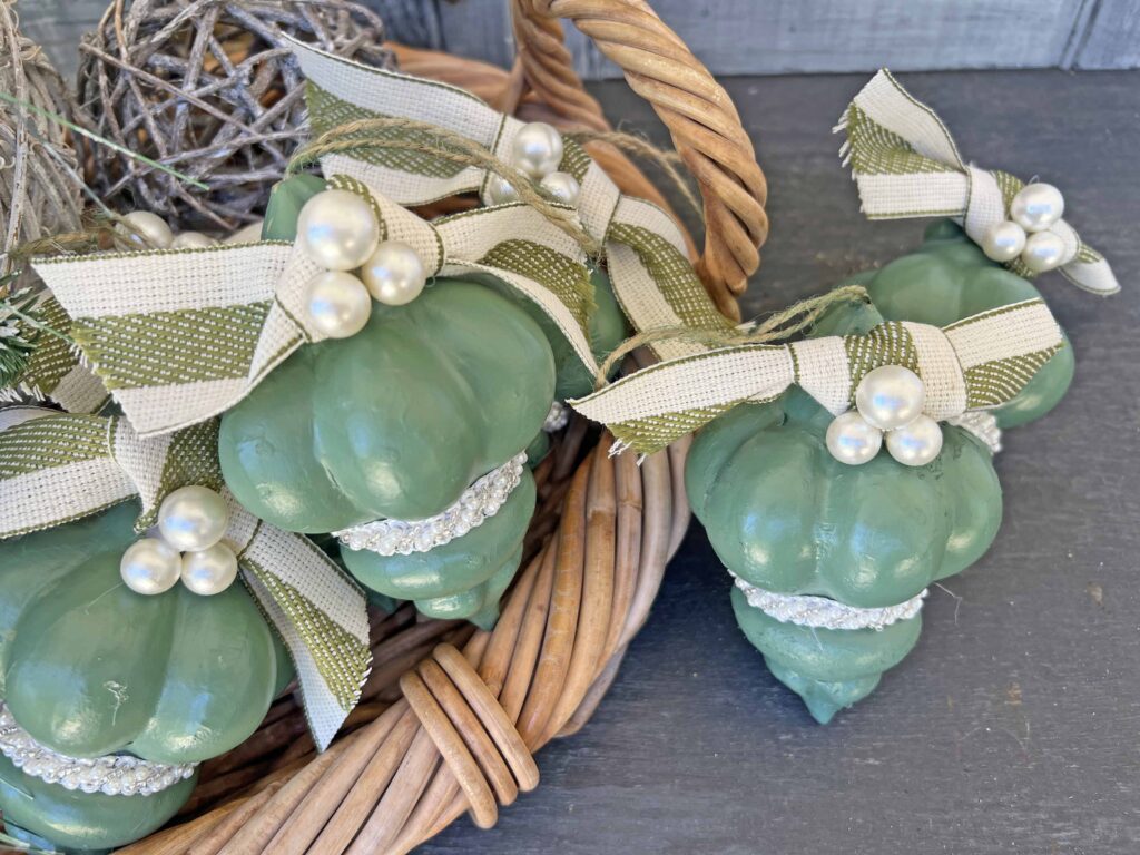 elegantly rustic ornament DIY