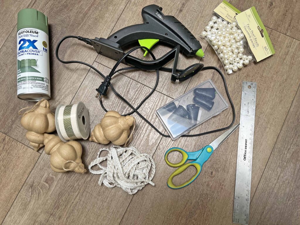 elegantly rustic ornament DIY