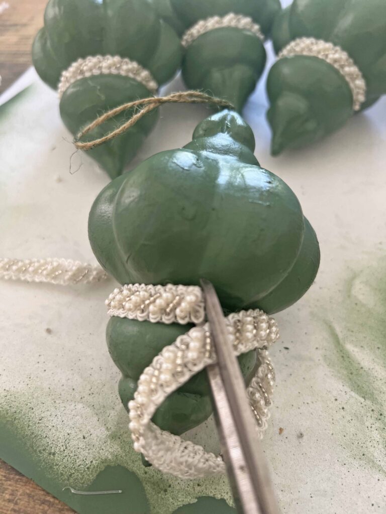 elegantly rustic ornament DIY