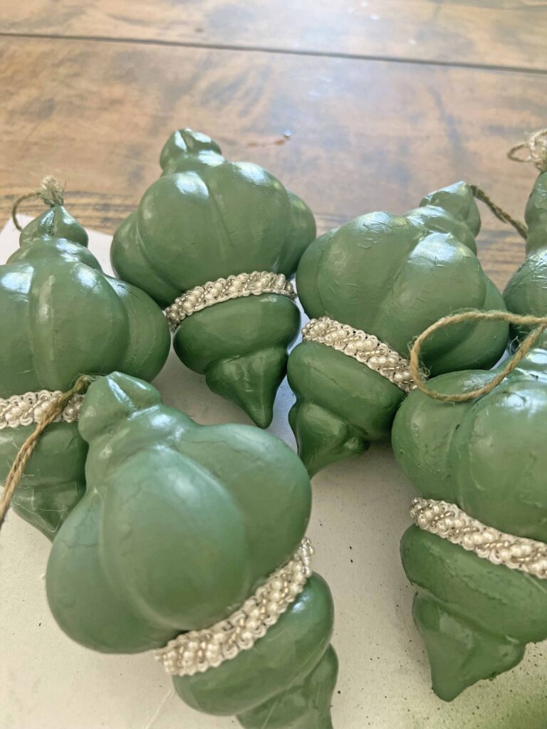 elegantly rustic ornament DIY