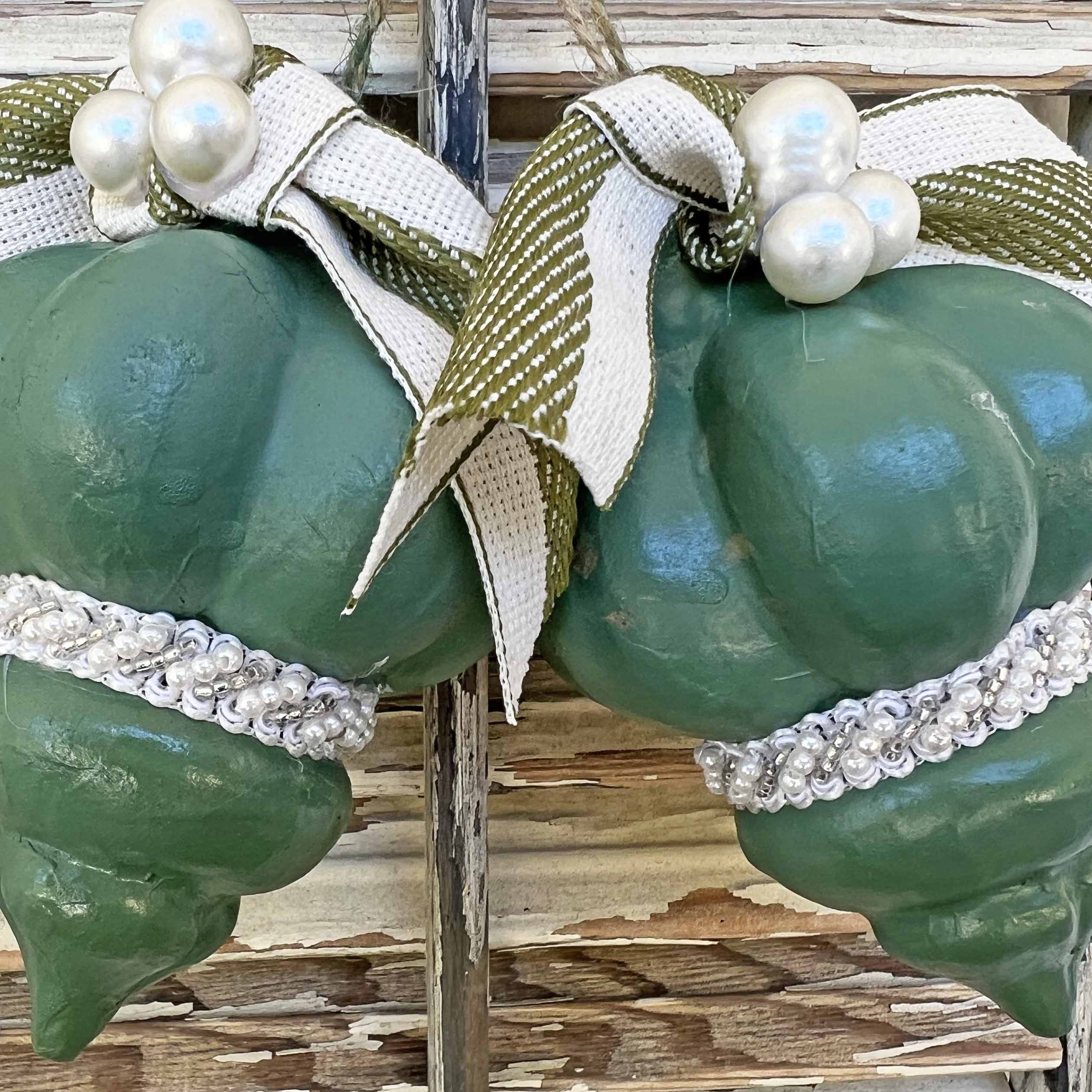 elegantly rustic ornament DIY
