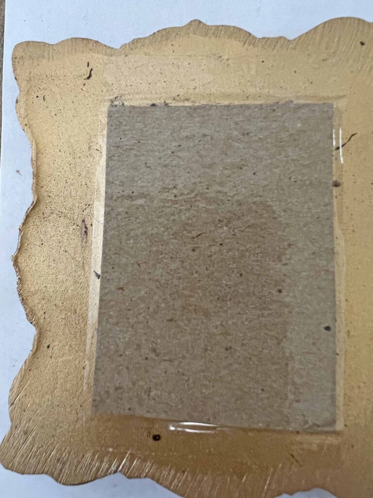 vintage sheet music frame Christmas ornaments DIY