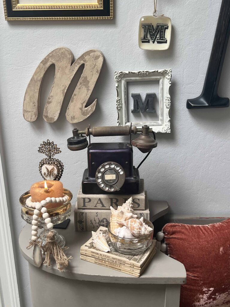 Summer Foyer with Thrifted Finds