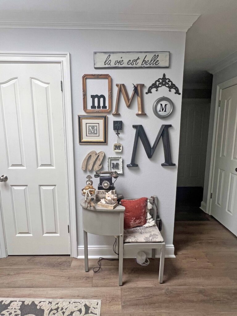 Summer Foyer with Thrifted Finds