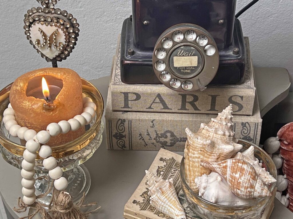 Summer Foyer with Thrifted Finds