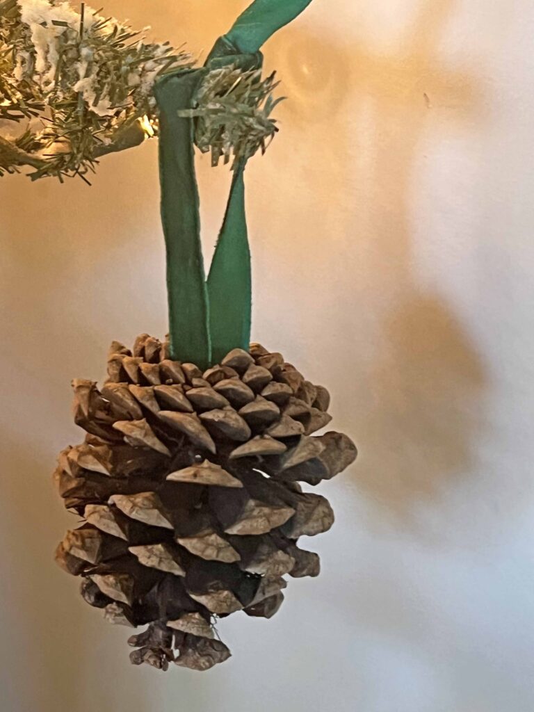 pine cone ornament
