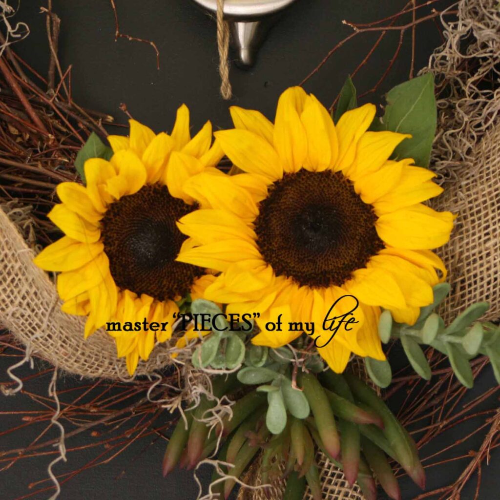 how to decorate with sunflowers simply