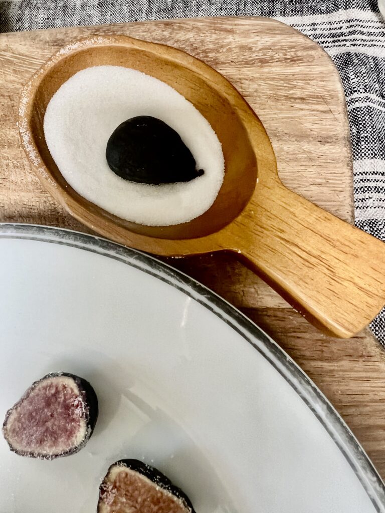 arugula, brûlée fig, prosciutto and burrata salad recipe