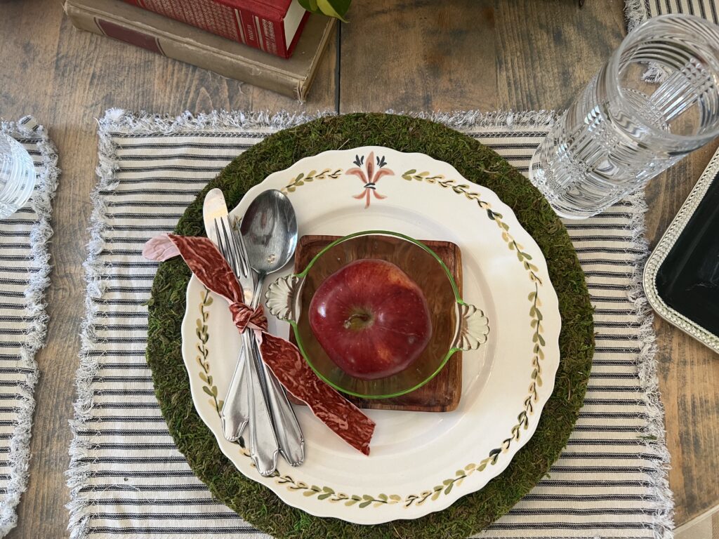 back to school tablescape