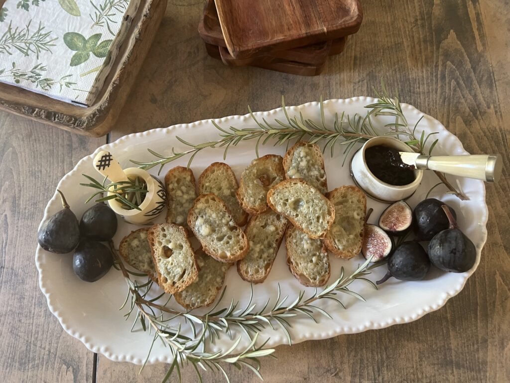 blue cheese crostini recipe