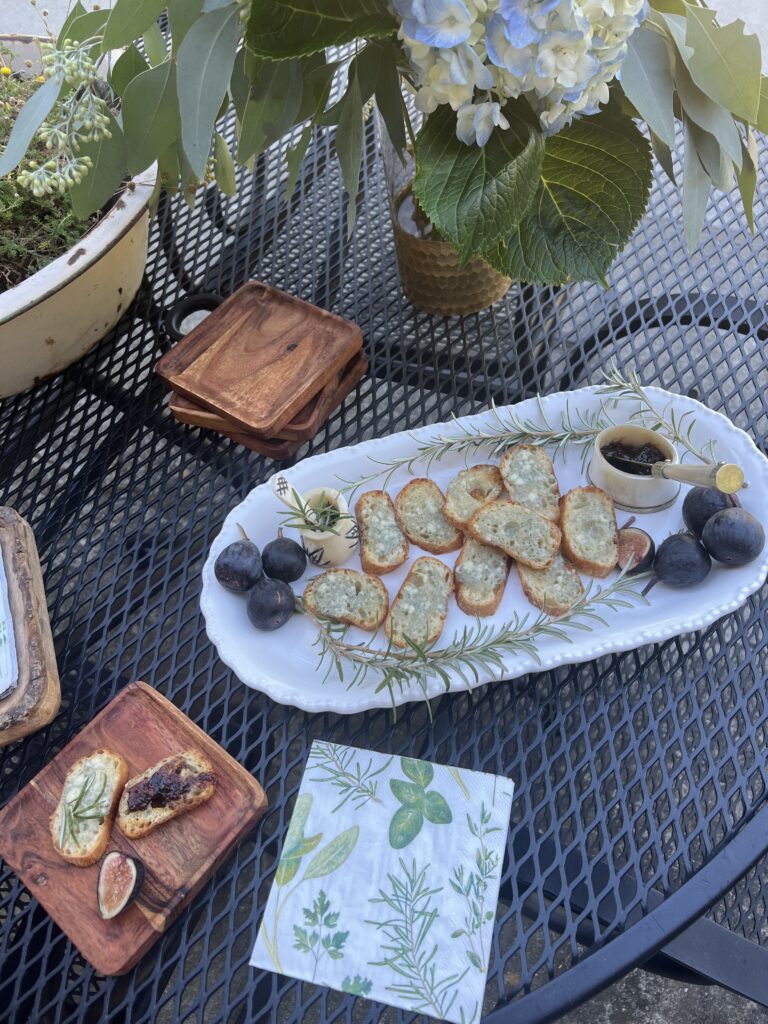 blue cheese crostini recipe