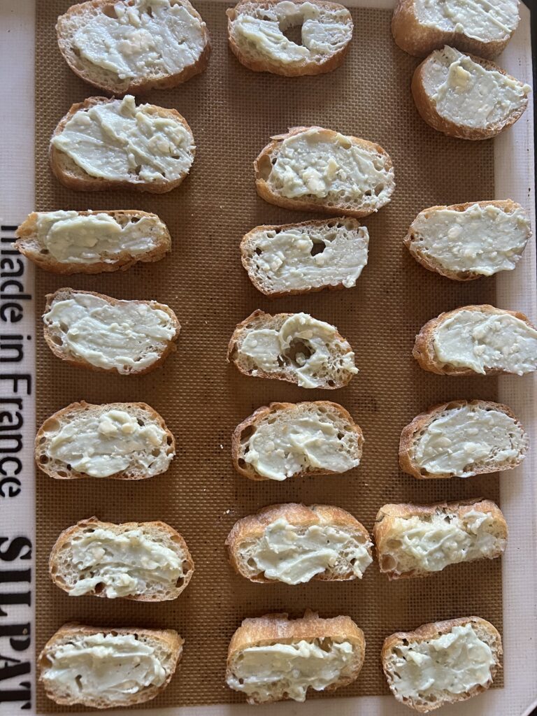 blue cheese crostini recipe