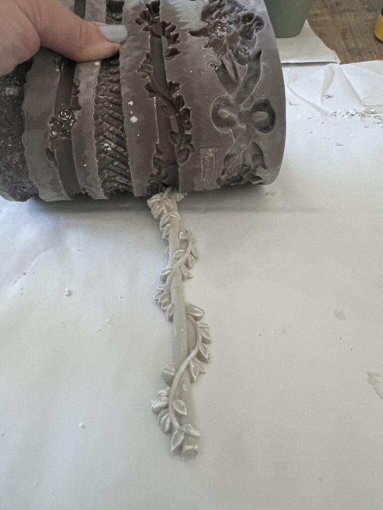 how to create faux green Wedgwood Jasperware Planters