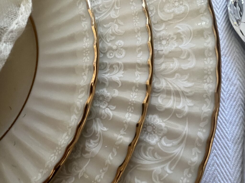 Lenox wedding china