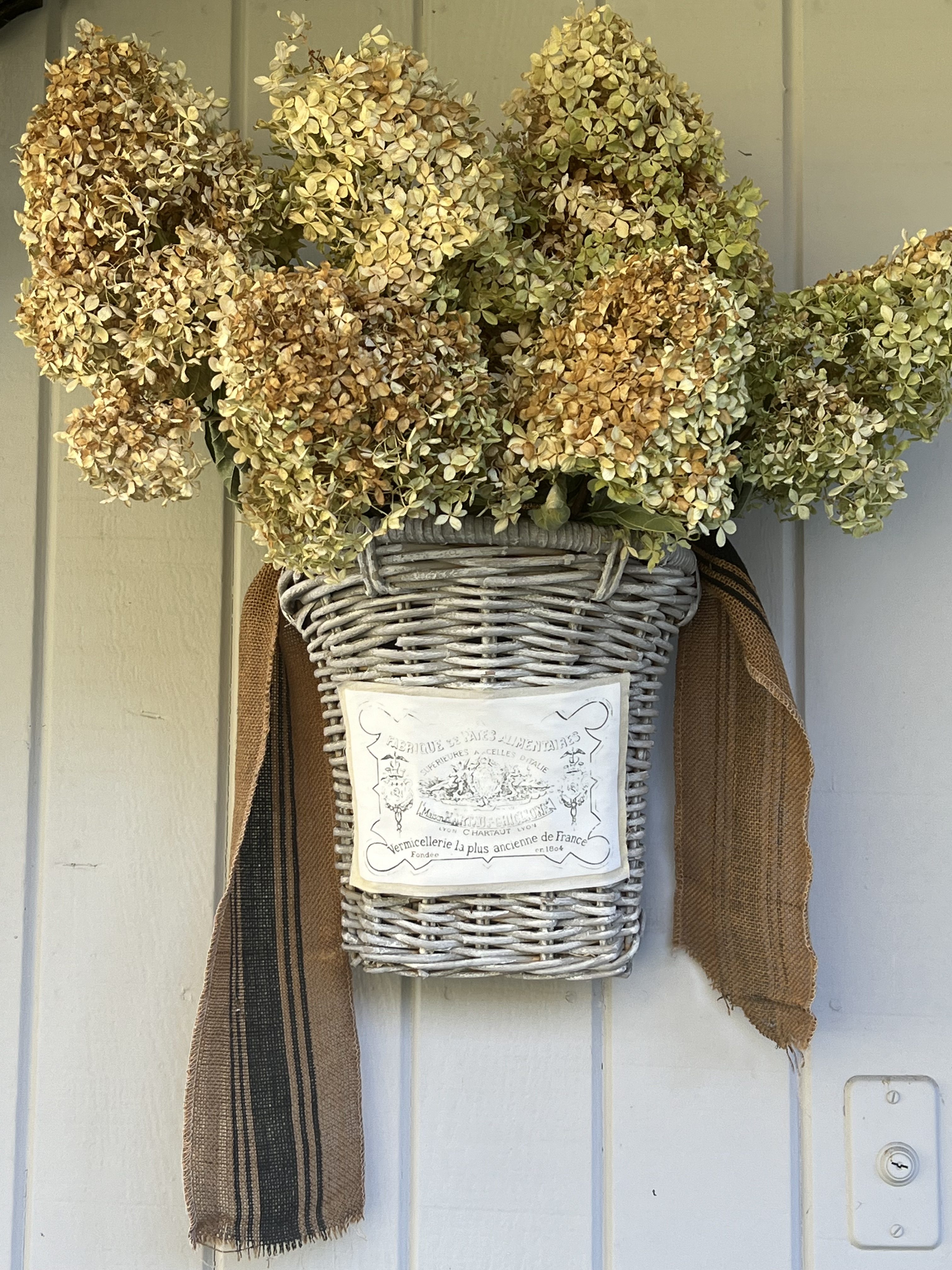 decorating for fall with moody blooms
