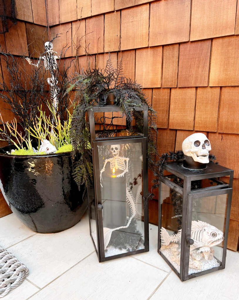 spooky coastal lanterns