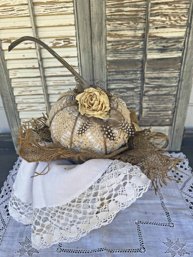 easy boho pumpkin DIY