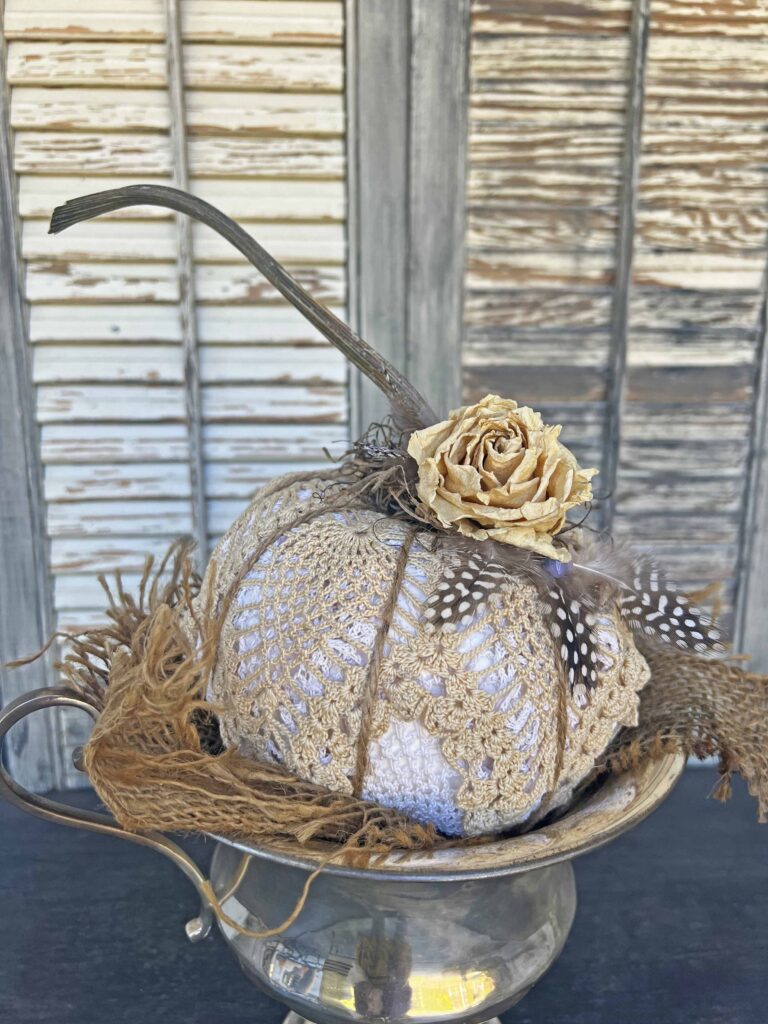 easy boho pumpkin DIY