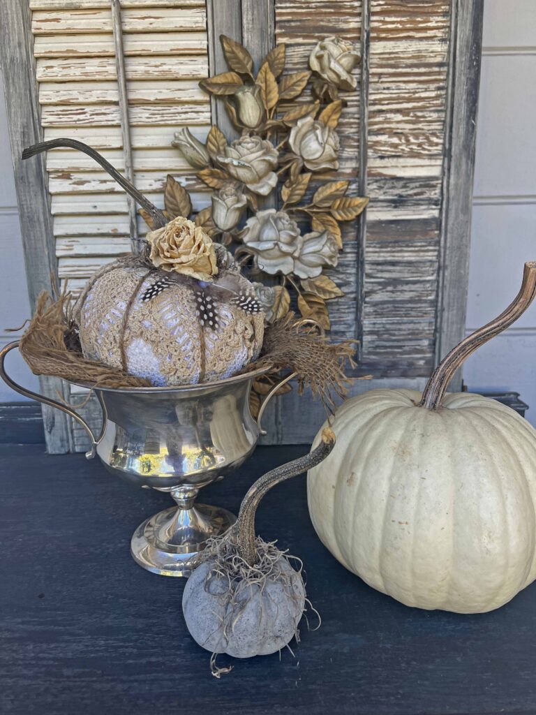 easy boho pumpkin DIY