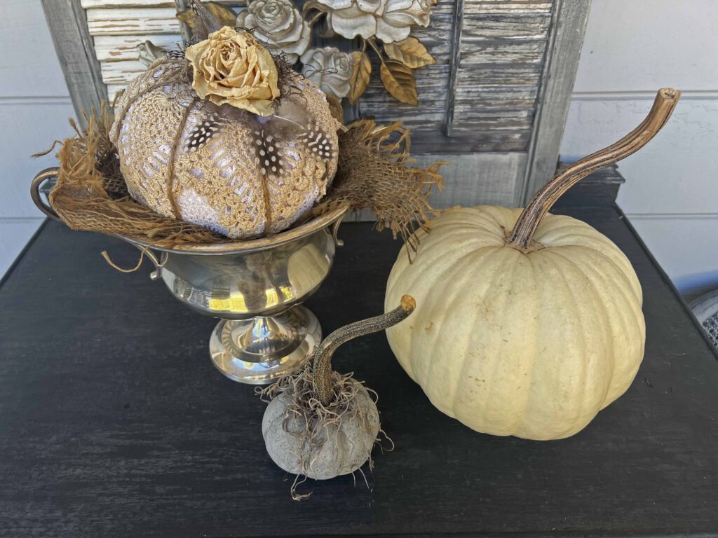 easy boho pumpkin DIY