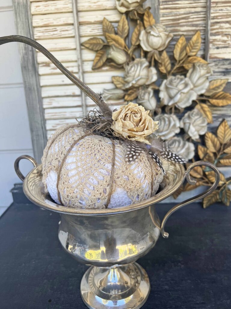easy boho pumpkin DIY