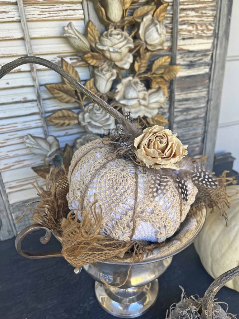 easy boho pumpkin DIY