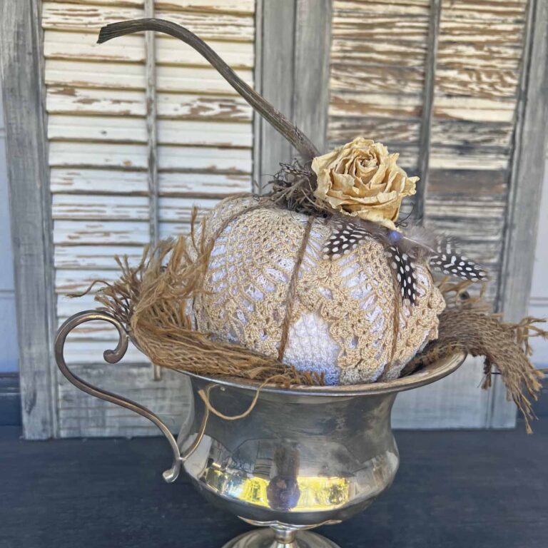 Easy Boho Pumpkin DIY