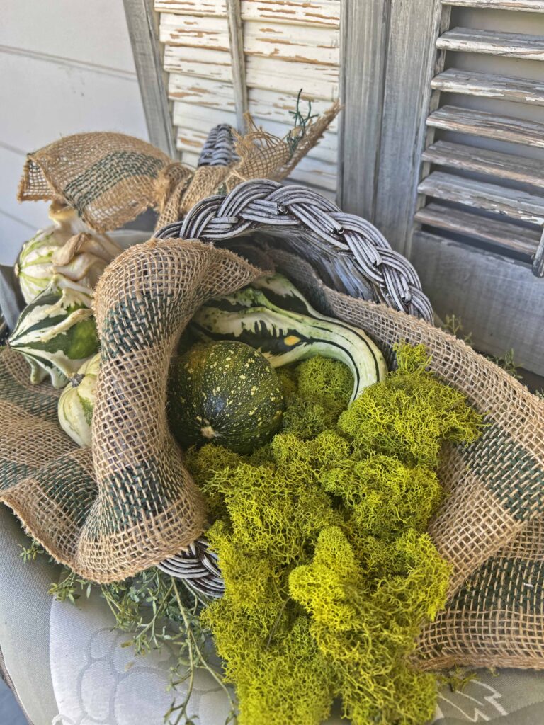 Styling a monochramatic cornucopia