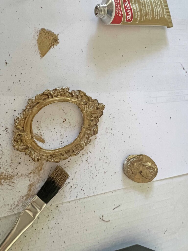 super easy thrifted basket make-over