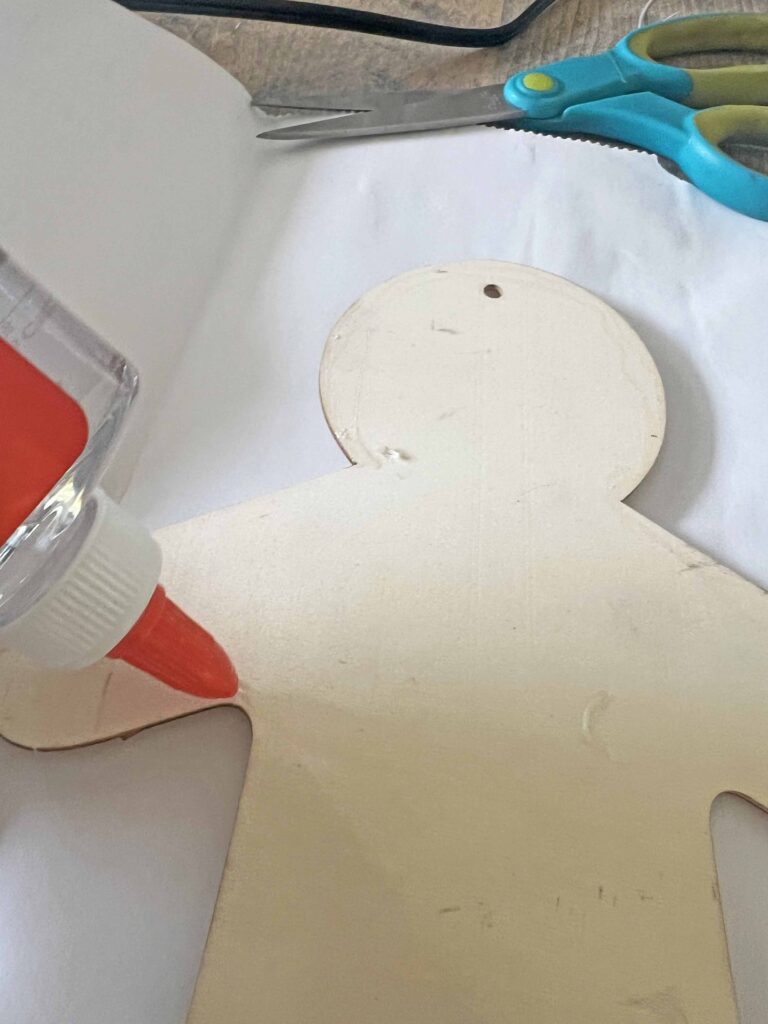 faux tile gingerbread men