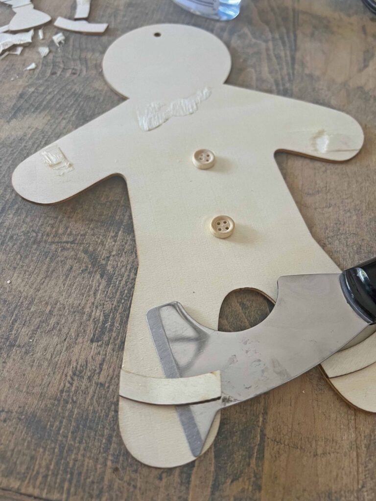 faux tile gingerbread men