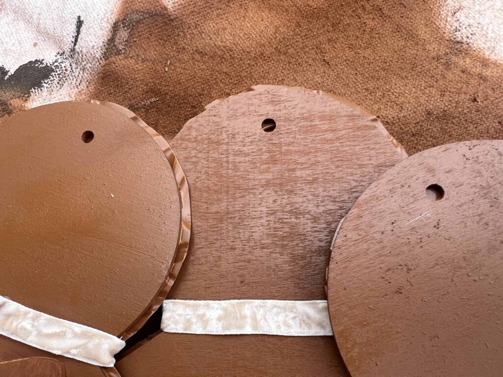 faux tile gingerbread men