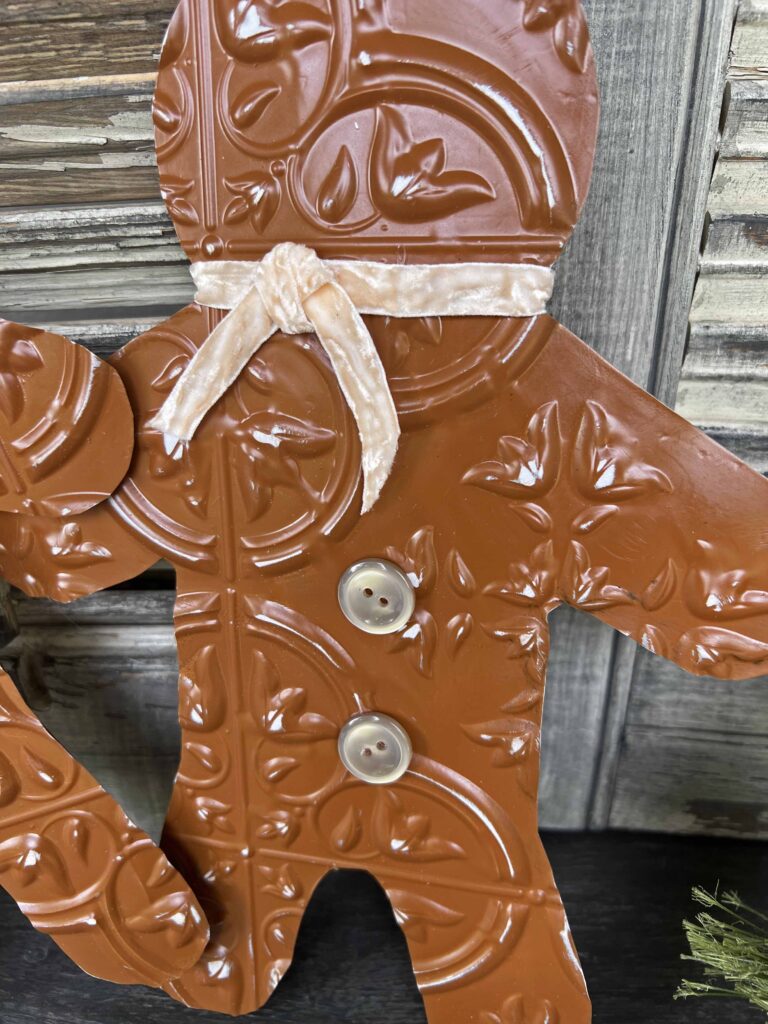 faux tile gingerbread men