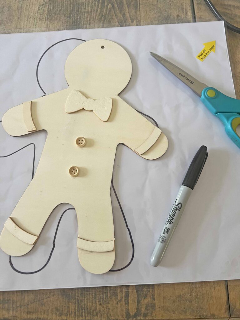 faux tile gingerbread men
