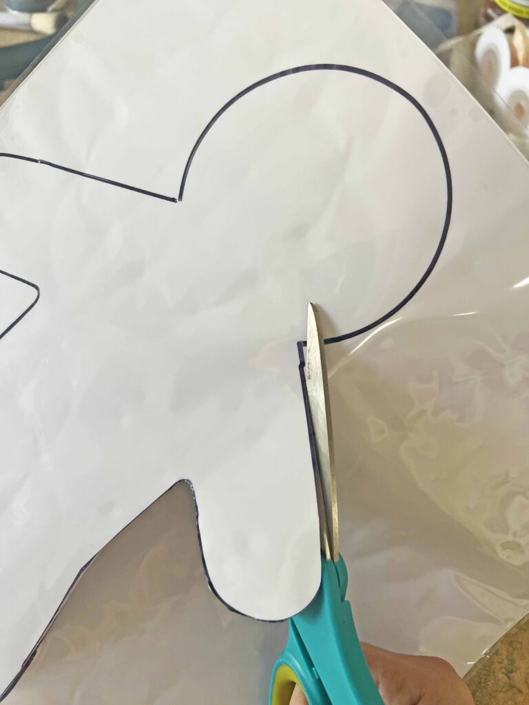 faux tile gingerbread men