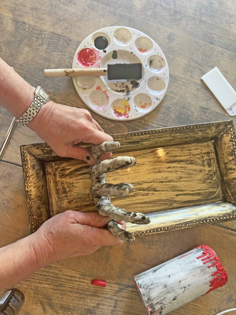 DIY Halloween Sconce