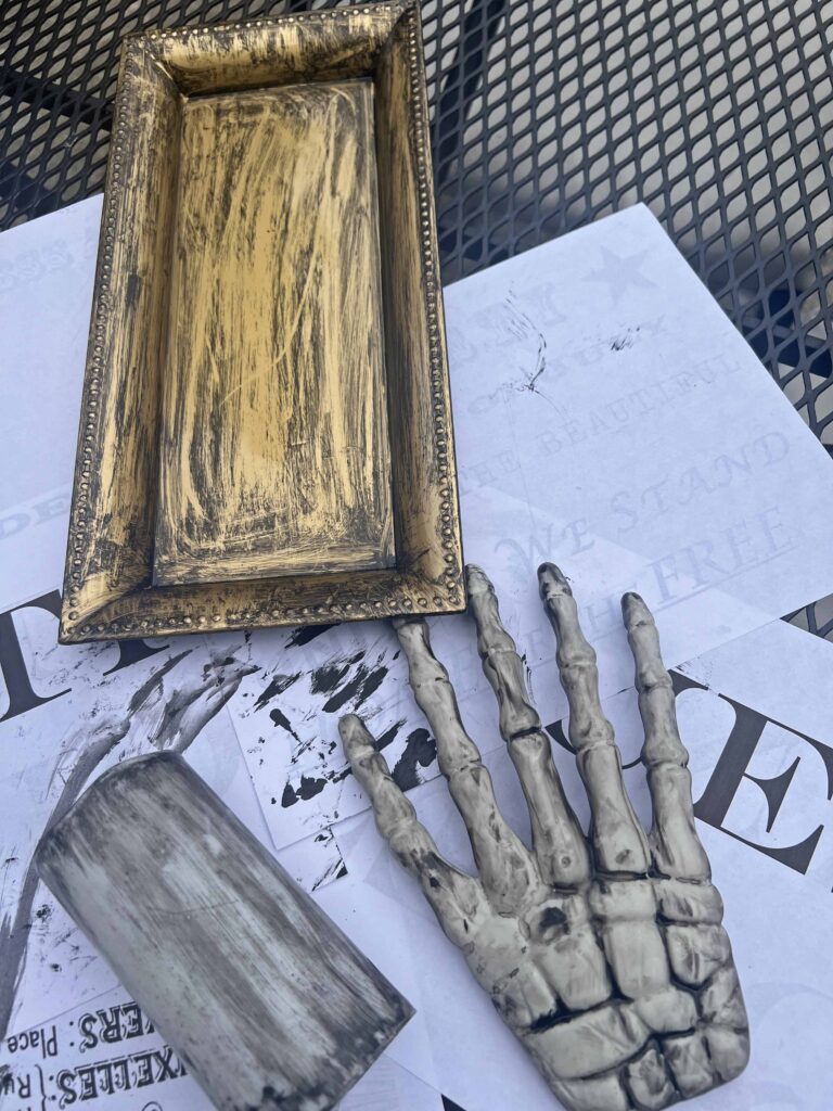 DIY Halloween Sconce