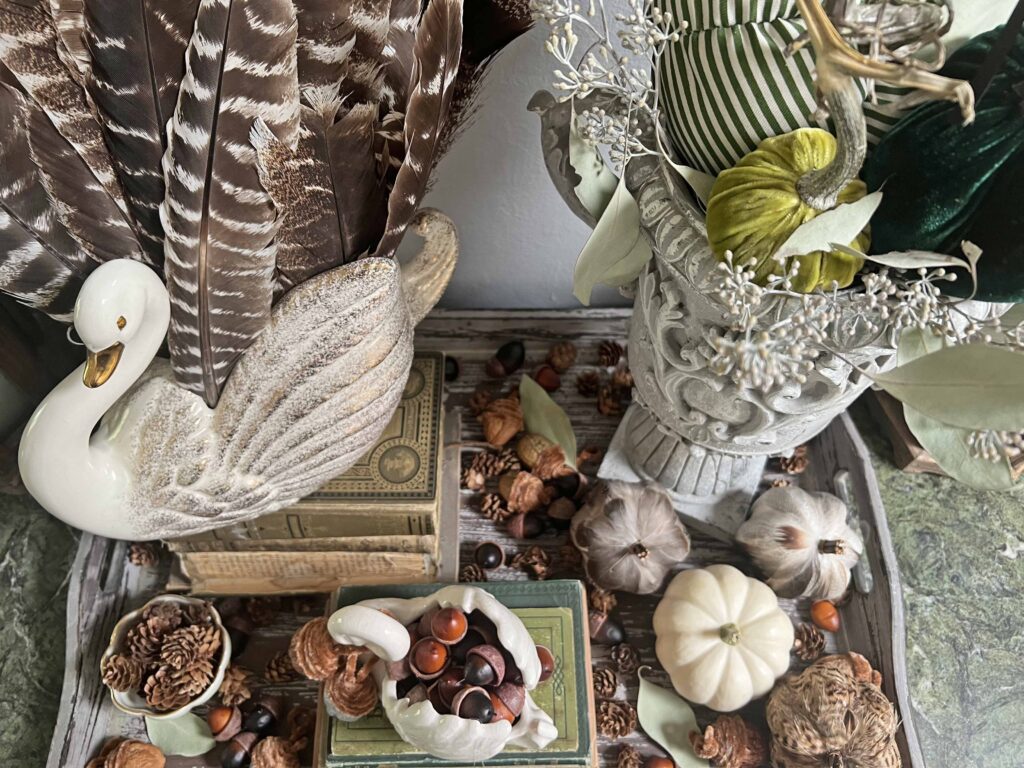 swan fall decor