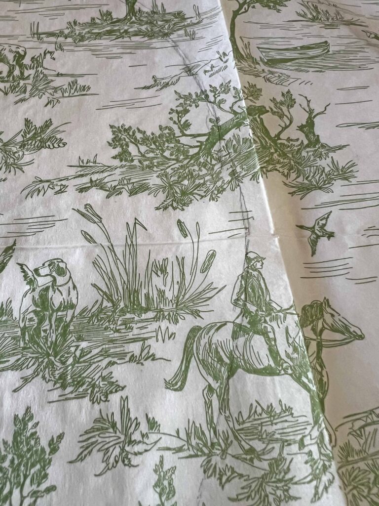 toile decoupaged DT pumpkin sign