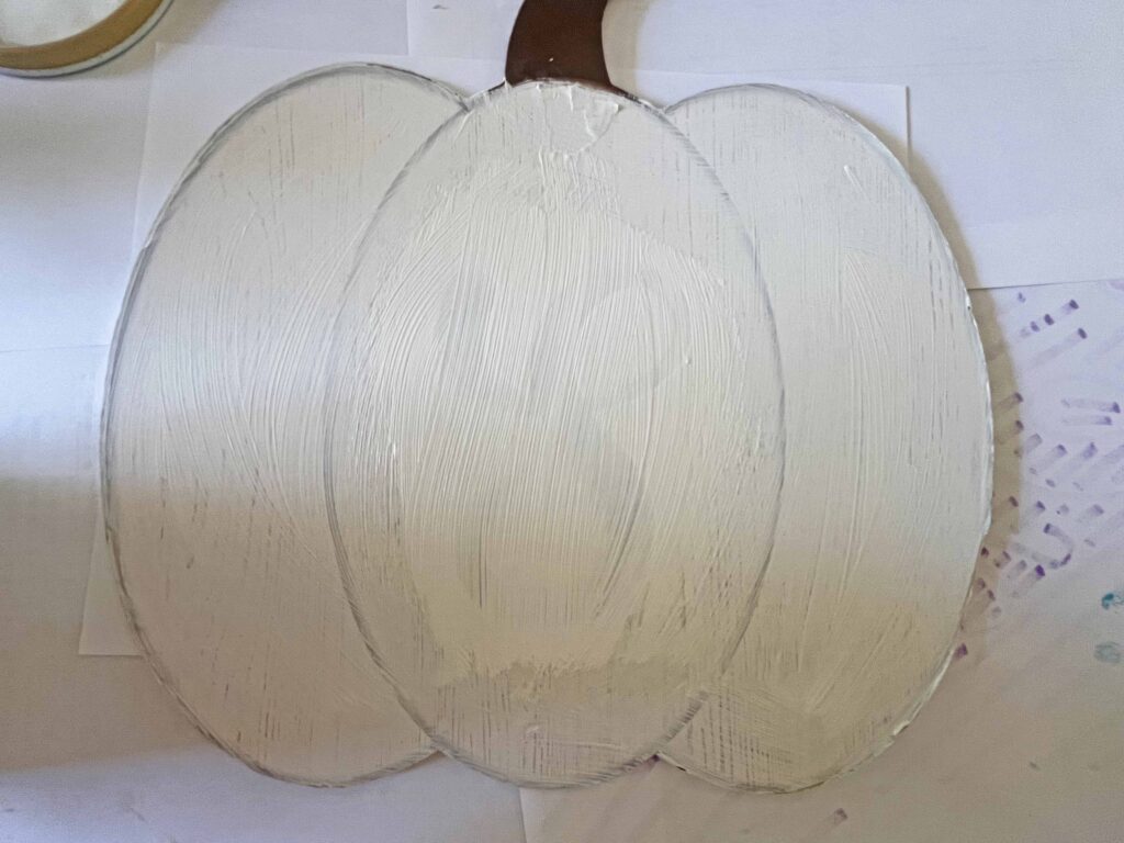 toilet decoupaged DT pumpkin sign