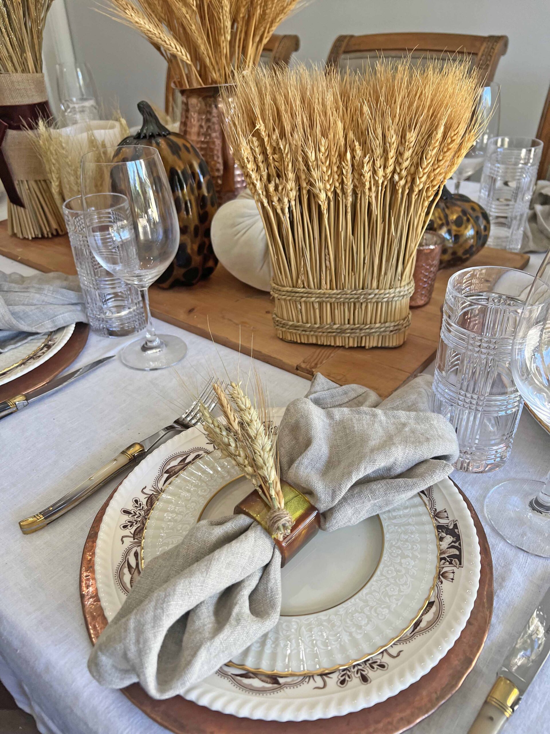 wheat tortoiseshell table design