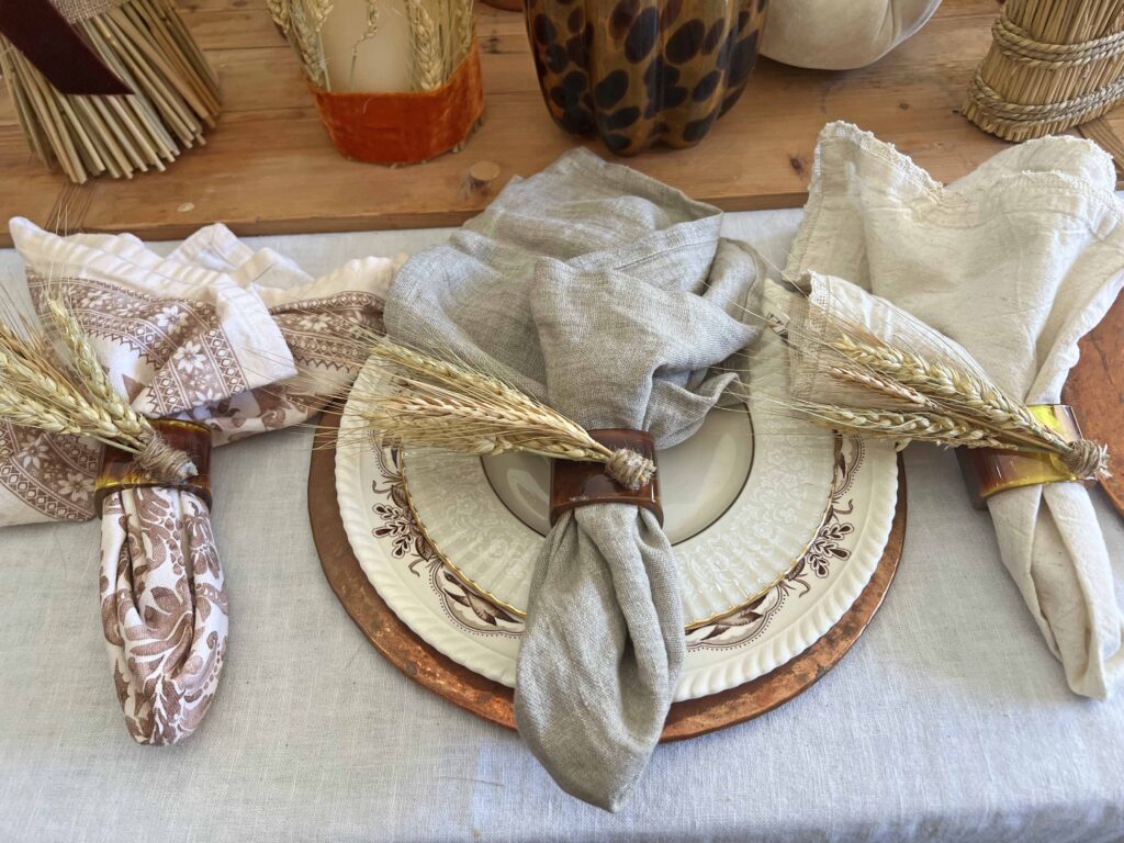 wheat tortoiseshell table design