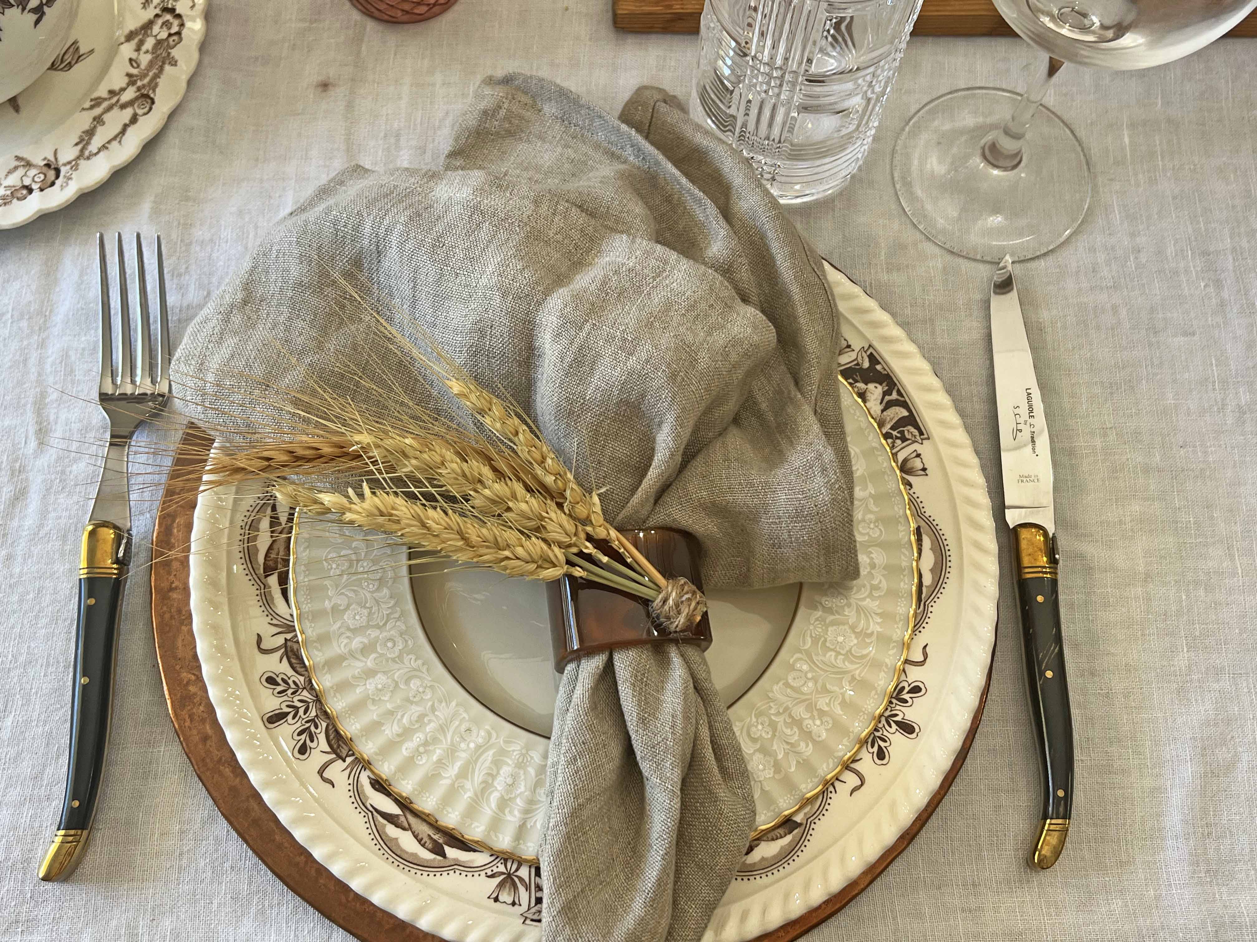 wheat tortoiseshell table design