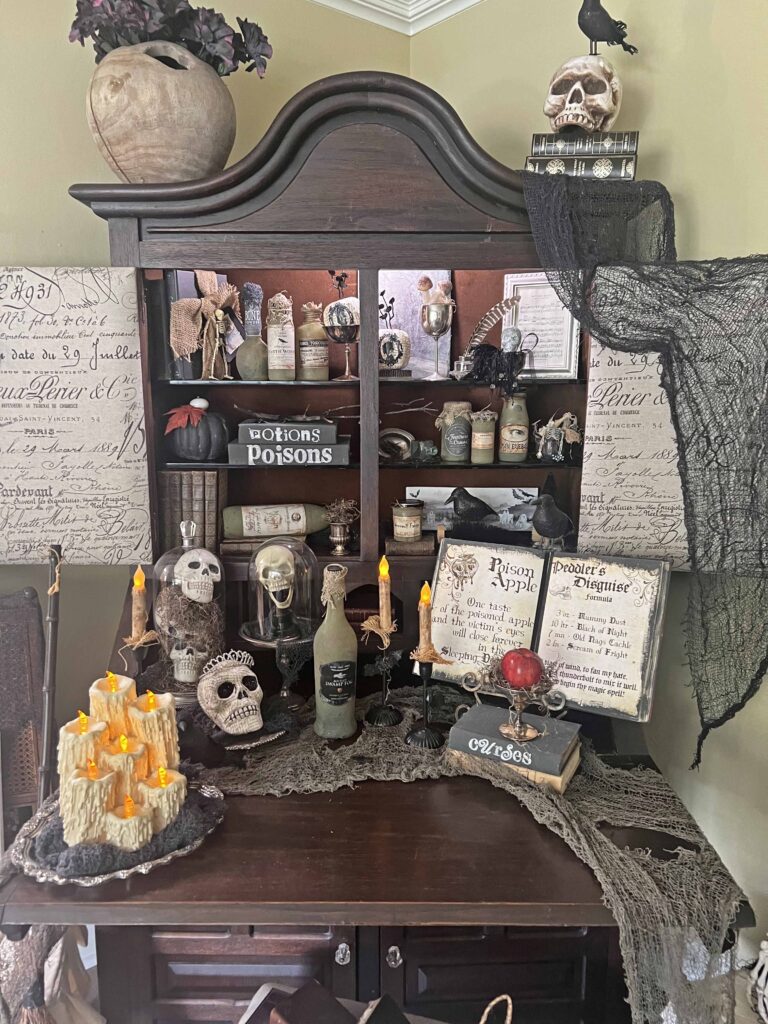 witchcraft apothecary cabinet