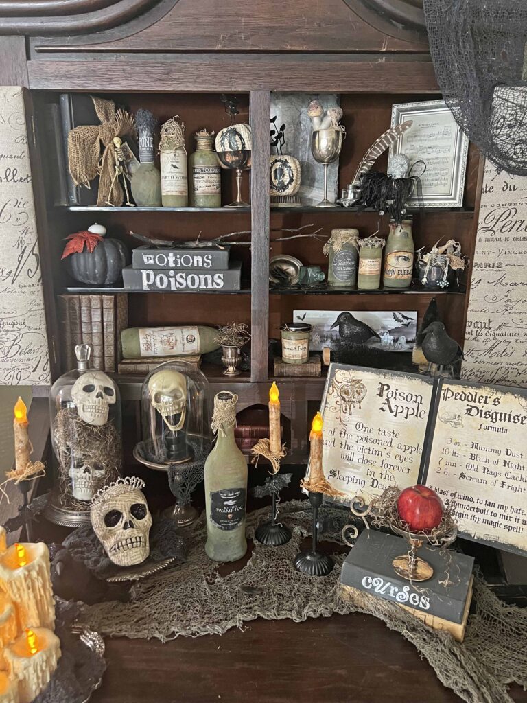 witchcraft apothecary cabinet