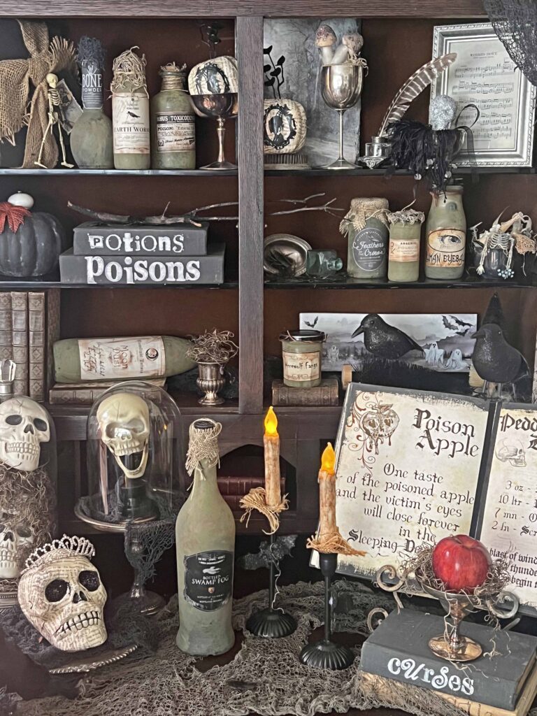 witchcraft apothecary cabinet