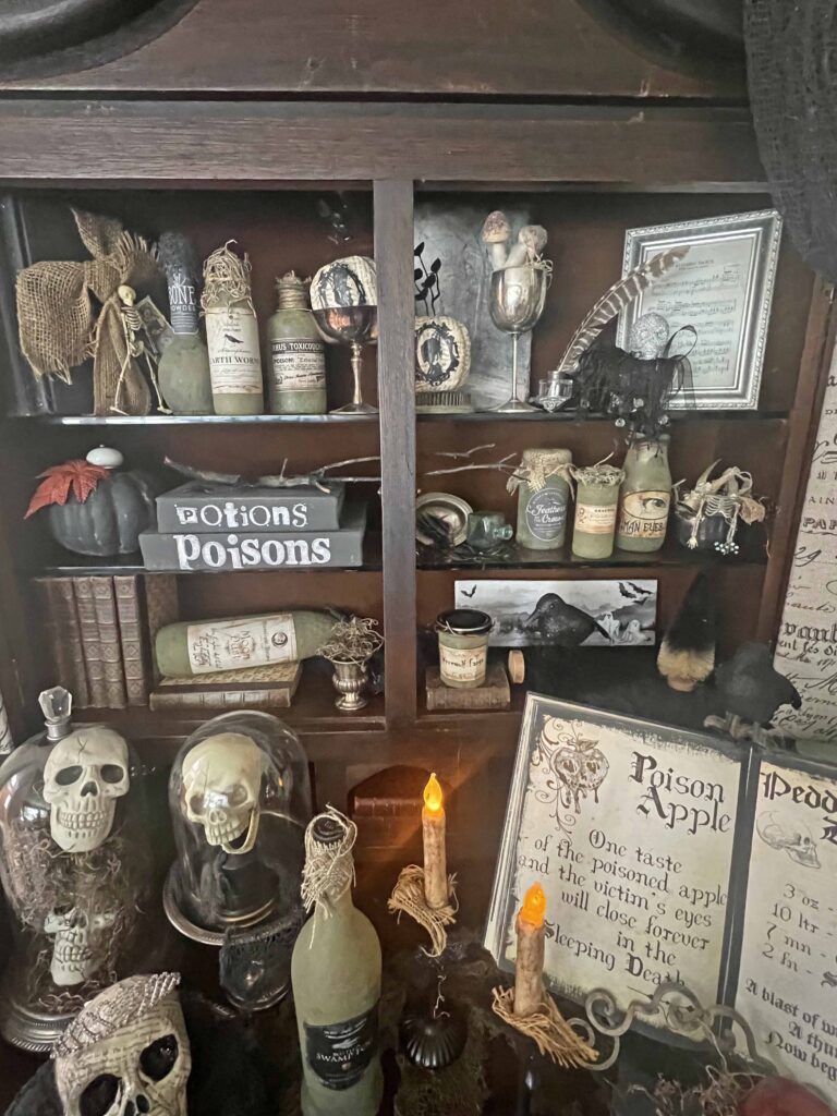 witchcraft apothecary cabinet