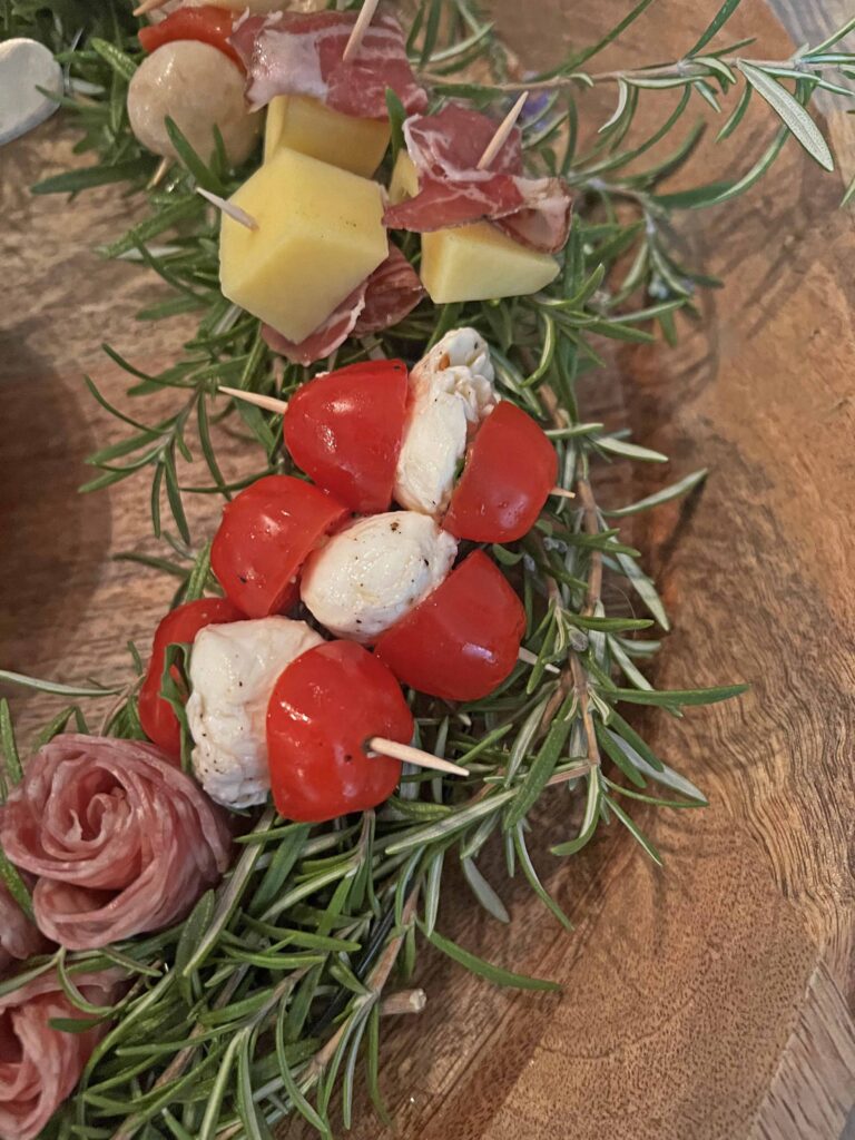 fabulous charcuterie edible wreath