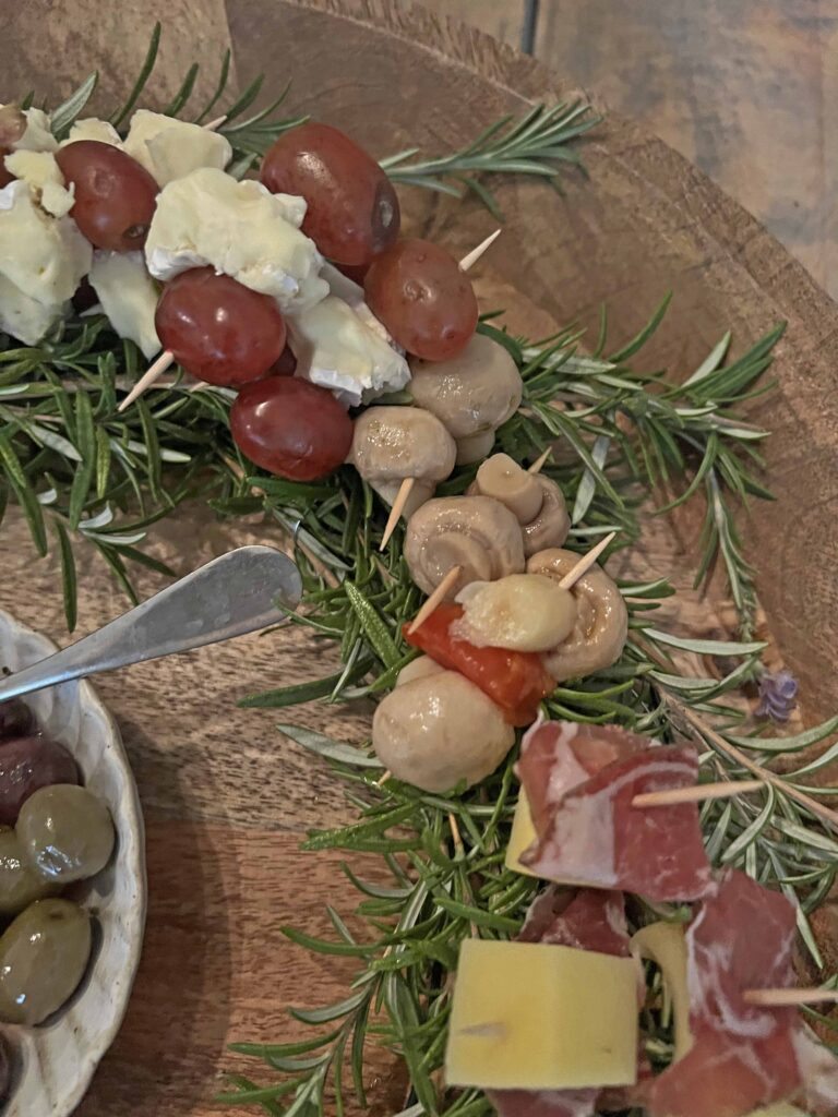 fabulous charcuterie edible wreath